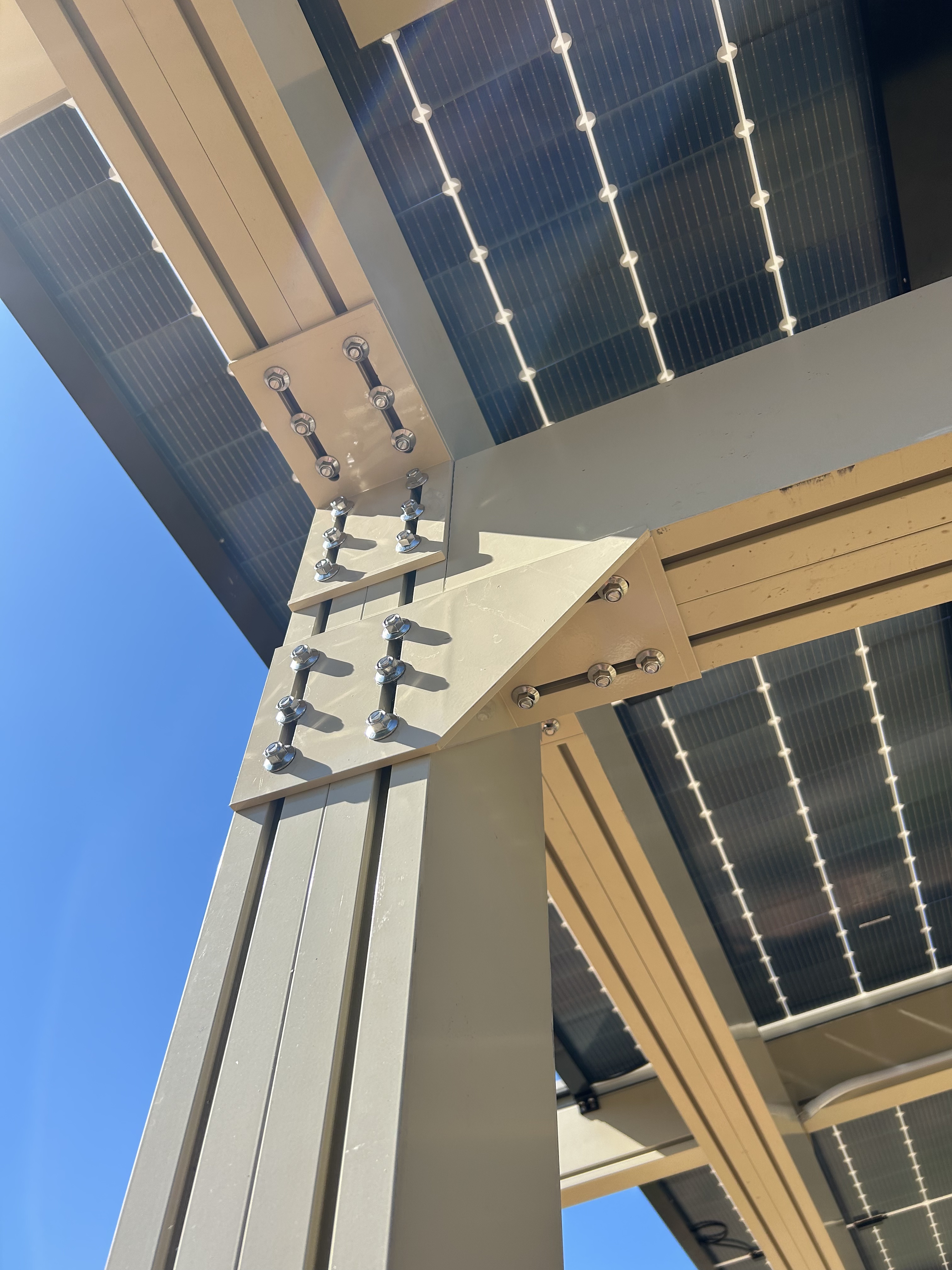 Solar Carport in Greenwood, South Carolina